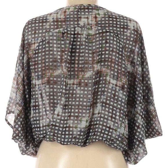 Liberty Love Sheer Surplice Blouse Top Nordstrom Medium - Picture 5 of 5
